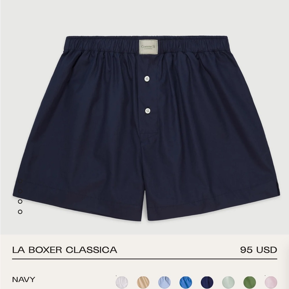 comme si classic boxers